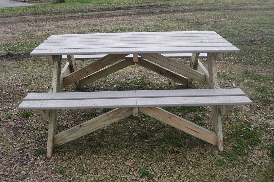 How to build an adult-sized picnic table