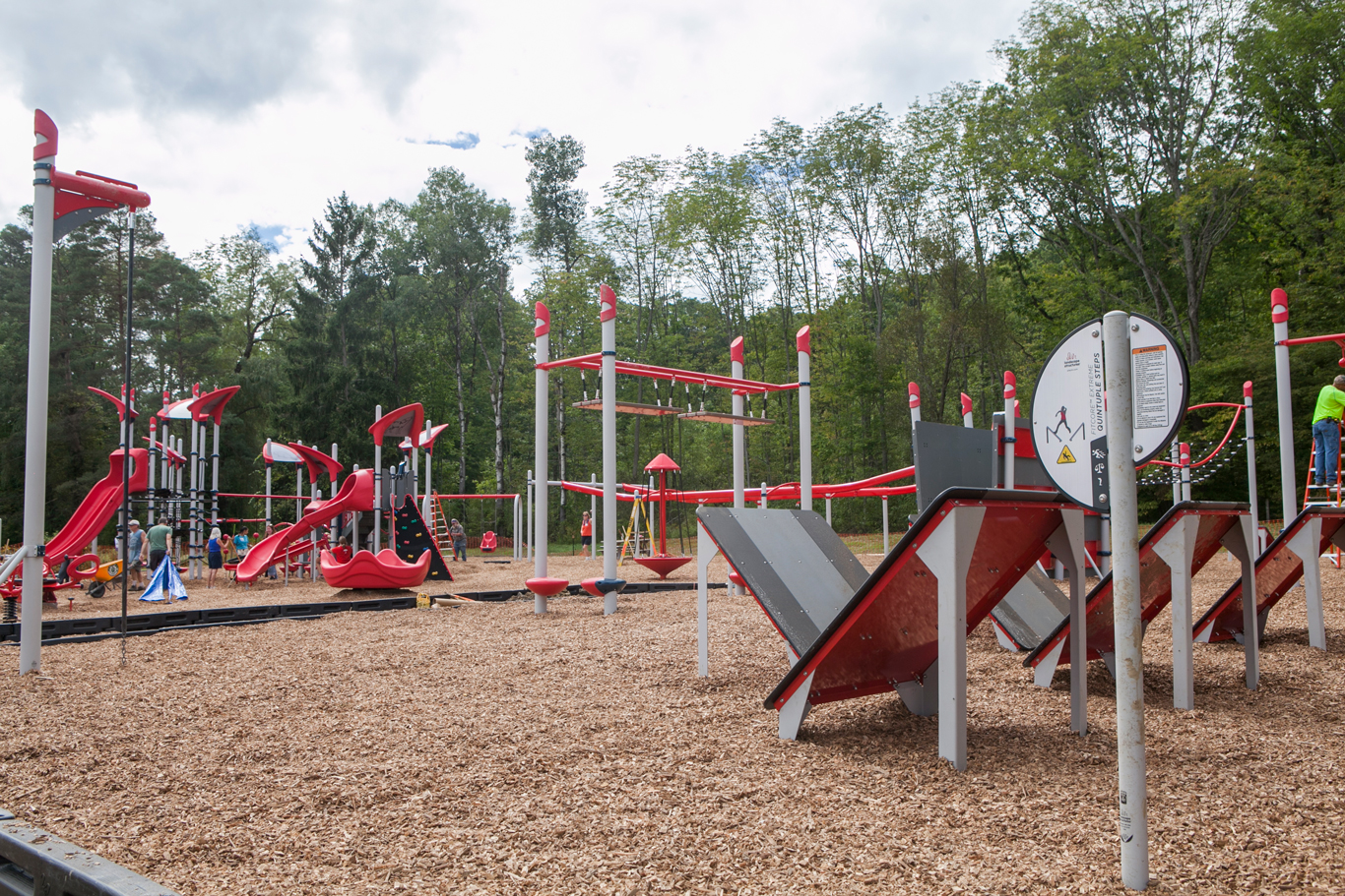 After, a state-of-the-art Adventure Course built by KABOOM!