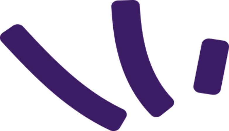 violet emphasis marks