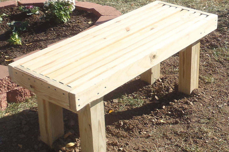 How to build a deck bench - KABOOM!