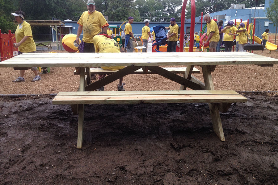 How to build an ADA picnic table KABOOM!