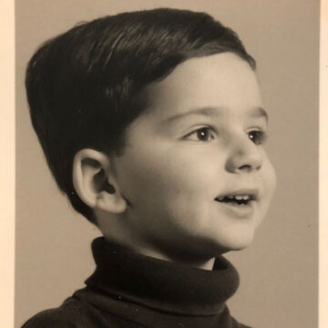 Jesse Bogdan Childhood picture.