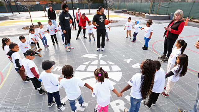 Stephen & Ayesha Curry's Eat. Learn. Play. Leads 2025 NBA All-Star Day Of Service